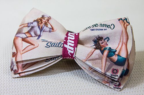 Loops Original Line Tiebow - Pajarita accesorios (Pin-up)