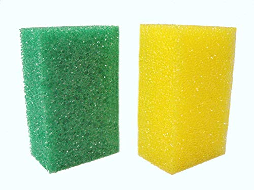 LOTE 6 ESPONJAS VERDE ESPECIAL PARA USO DE LA FANTASTICA PIEDRA BLANCA