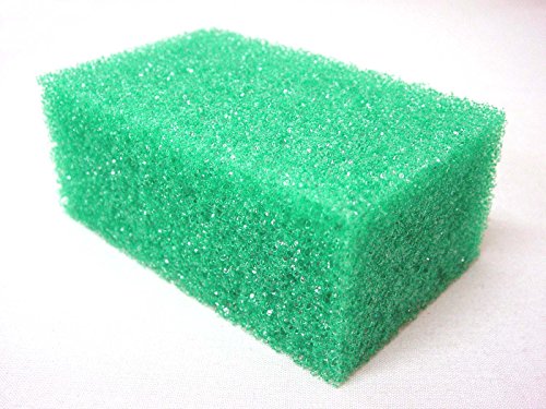 LOTE 6 ESPONJAS VERDE ESPECIAL PARA USO DE LA FANTASTICA PIEDRA BLANCA