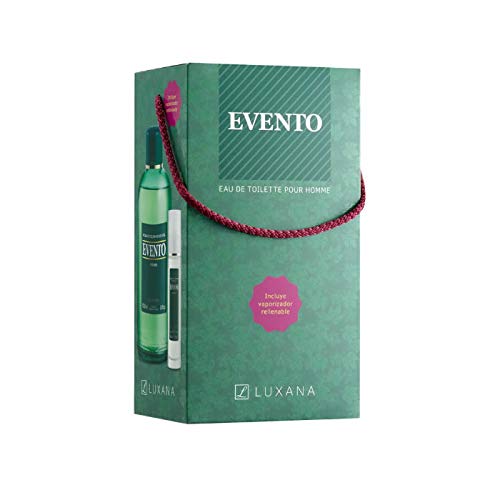 Luxana Evento Eau De Toilette 1000ml Coffret 2 Produits