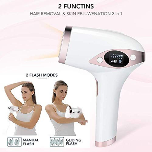 Máquina De Eliminación De Pelo Dispositivo De Depilación IPL, Hielo Sin Dolor Permanente Cuerpo Removedor De Pelo Cara Para El Hogar Cuerpo Bikini Axilas