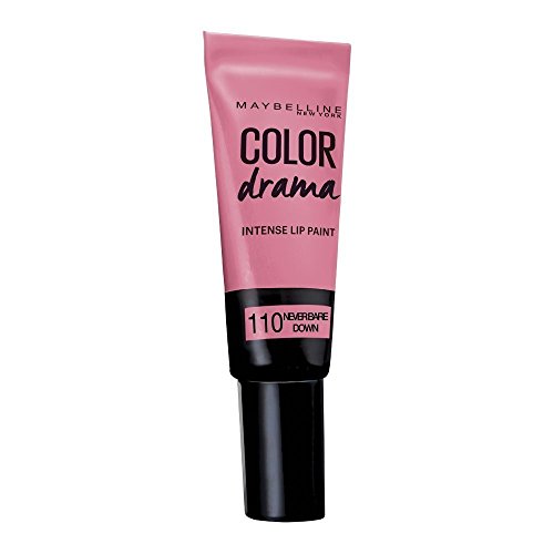 Maybelline New York Color Drama Lip Paint Tinta Labbra, 110 Never Bare Down