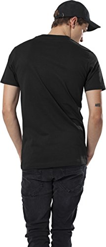 MERCHCODE Pink Floyd Dark Side of The Moon tee Camiseta, Hombre, Negro, Medium
