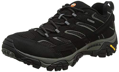 Merrell Moab 2 GTX, Zapatillas de Senderismo para Hombre, Negro (Black), 43.5 EU