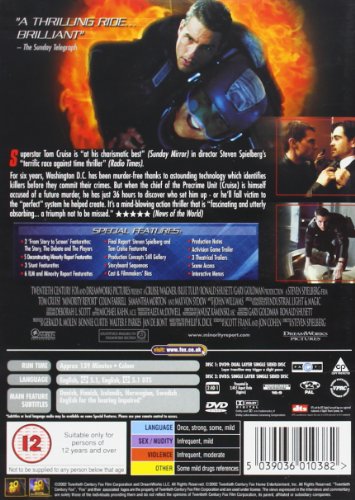 Minority Report [Reino Unido] [DVD]
