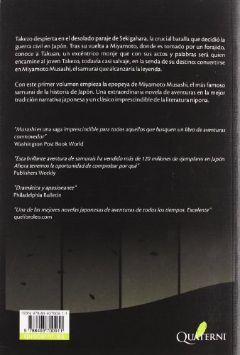 Musashi 1 La Leyenda Del Samurai (NOVELA HISTORICA Y AVENTURAS)