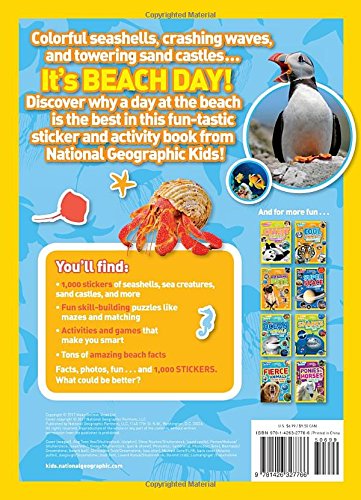 National Geographic Kids Beach Day Sticker Activity Book (Ng Sticker Activity Books)