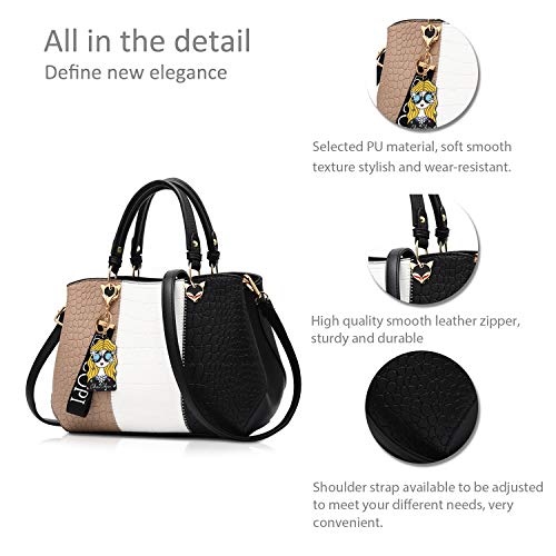 NICOLE & DORIS Bolsos para Mujeres Moda Bolsos Bandolera para Mujer Bolsos de Hombro para Damas Bolsos Tote