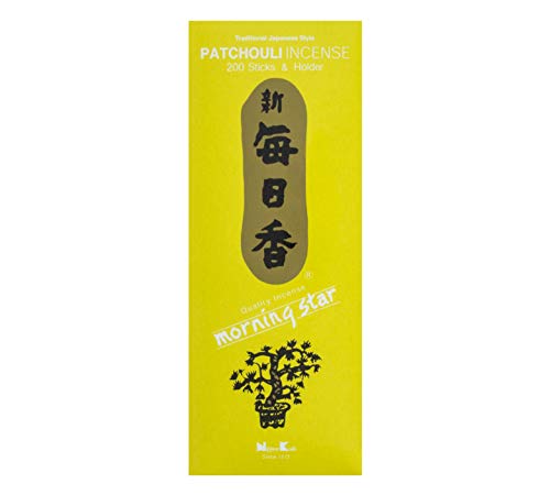 nippon kodo Morning Star Pachuli Incienso, 200 barritas