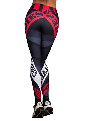 No/Brand Pantalones Sexis de Yo-ga para Mujer, Mallas Deportivas para Entrenamiento, Mallas para Correr, Mallas Sexis Push Up para Gimnasio, Pantalones Ajustados elásticos con Flecos de Cintura Alta