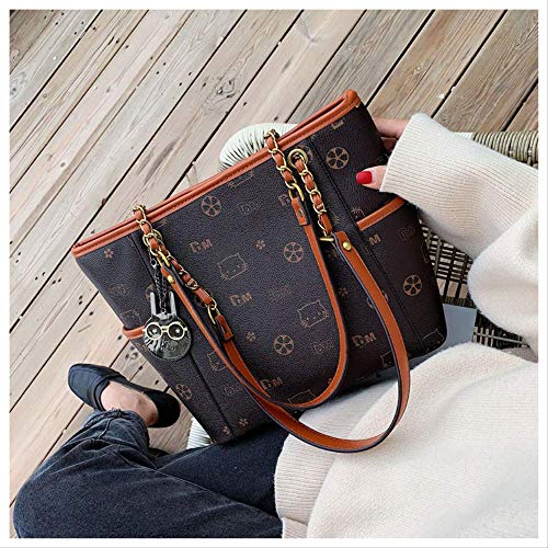 Nueva Bolsa de Mujer Slanted Bolsa de Cien Conjunto sin Hombro Bolso Tote de un Hombro