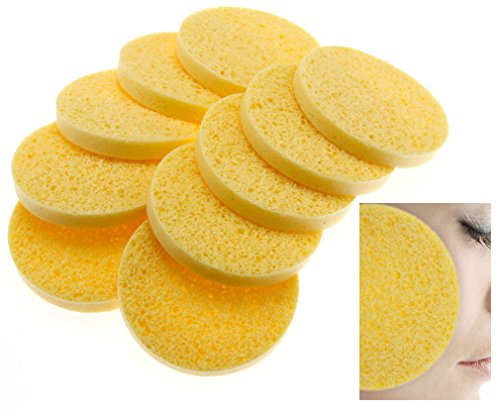 Nuevo 10 x Esponjas de celulosa Facial Natural esponja de limpieza facial