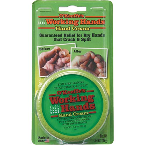 O'Keeffe's Working Hands. Tarro de crema para manos agrietadas y cortadas (95 g)
