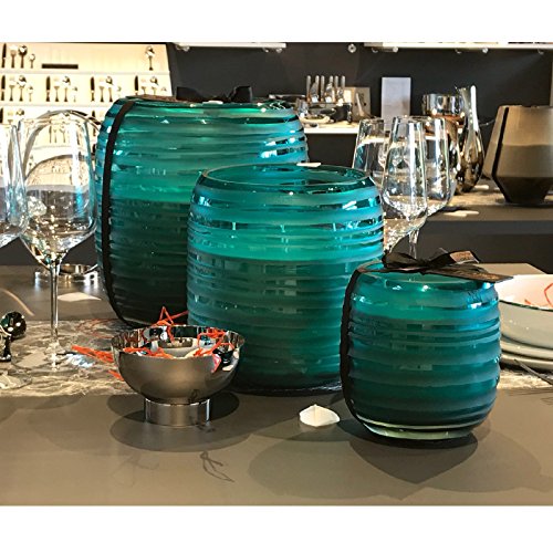 Onno Sphere Vela perfumada, Azul, 26 cm