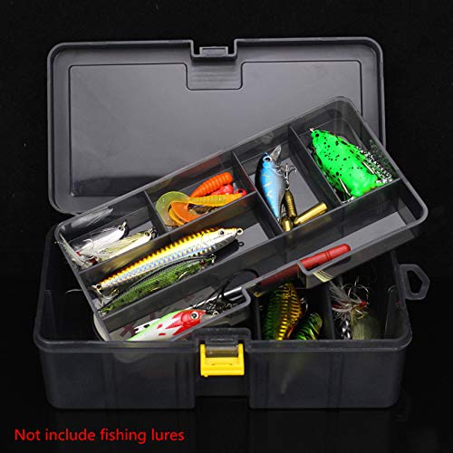 OriGlam - Caja organizadora de aparejos de pesca, cajas de aparejos de aparejos de pesca, cajas de almacenamiento para aparejos de pesca, cajas de almacenamiento