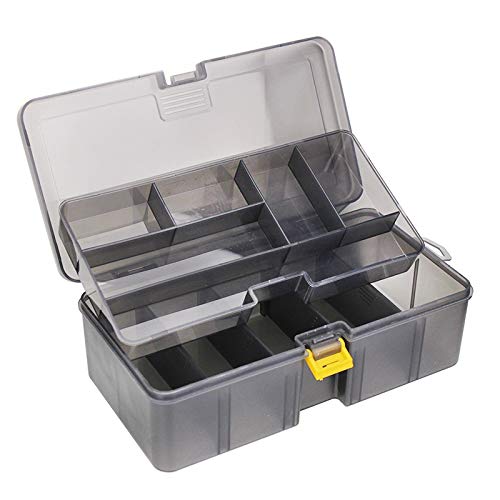 OriGlam - Caja organizadora de aparejos de pesca, cajas de aparejos de aparejos de pesca, cajas de almacenamiento para aparejos de pesca, cajas de almacenamiento