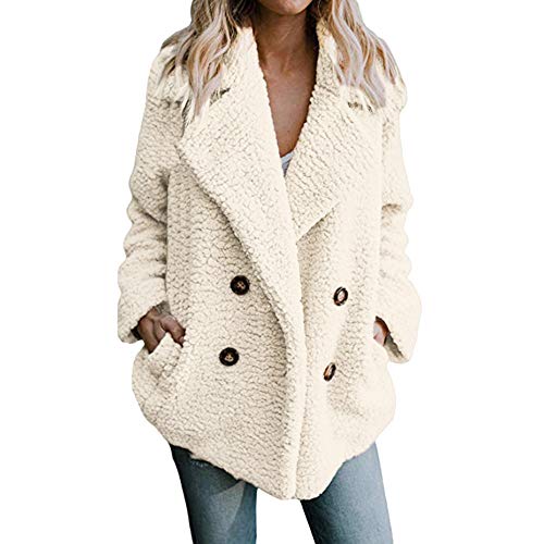 Overdose Chaqueta De Invierno para Mujer Casual Outwear Parka Cardigan Slim Coat Overcoat Invierno Abrigo