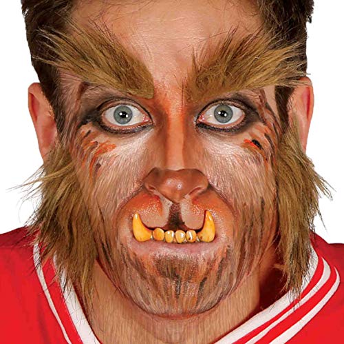 Patillas y Cejas de Hombre Lobo