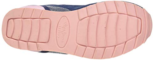 Pepe Jeans London Belle Denim, Zapatillas para Niñas, Navy 595, 33 EU