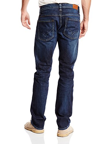 Pepe Jeans London Cash, Vaqueros para Hombre, Azul (11Oz Streaky Stretch Dk Z45), W28/L34
