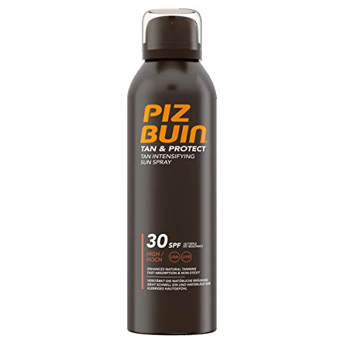 Piz Buin - Protector solar en espray con intensificador del bronceado Tan & Protect