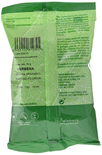 Plameca Verbena Officinalis Trituracion Bolsa 50Gr. 50 g