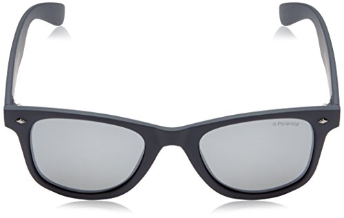 Polaroid PLD 1016/S JB MY7 Gafas de sol, Azul (Solid Blue/Grey Silmir Pz), 50 Unisex-Adulto