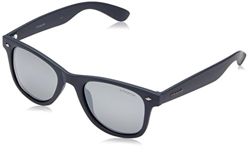 Polaroid PLD 1016/S JB MY7 Gafas de sol, Azul (Solid Blue/Grey Silmir Pz), 50 Unisex-Adulto
