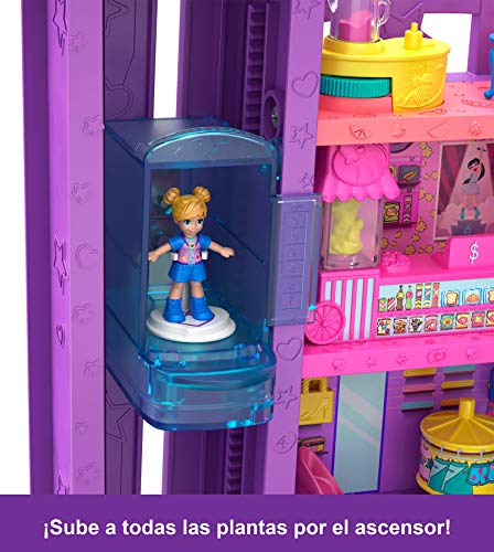 Polly Pocket Centro Comercial de juguete para muñecas (Matteñ GFP89)