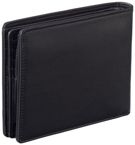 Porsche Design 09/18/09727-01 - Monedero de Cuero Unisex, Color Negro, Talla One Size