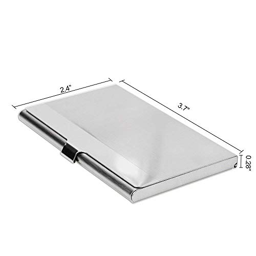 Porta tarjeta de visita con diseño astillado, caja de crédito con nombre de cartera de acero inoxidable para hombres y mujeres-Tiger