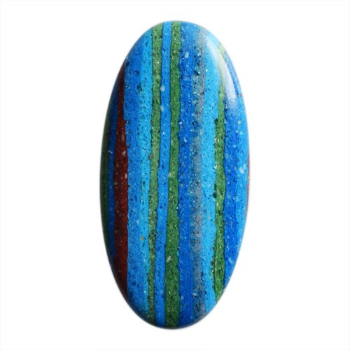 Pretty Look AG-9811 - Cabujón ovalado de calílica, tamaño 53 x 26 x 5,5 mm, piedra colgante