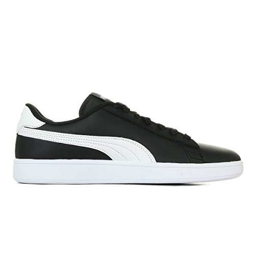 PUMA Smash V2 L JR, Zapatillas Unisex niños, Negro Black White, 37 EU