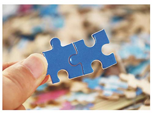 Puzzle Clásico Adulto 1000 Piezas Arte De La Pintura Al Óleo De La Opinión De La Choza Del Bosque De La Orilla Pintura Art Deco Casera
