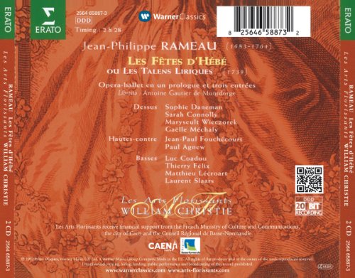 Rameau : Les Fetes d'Hebe ou les talens lyriques