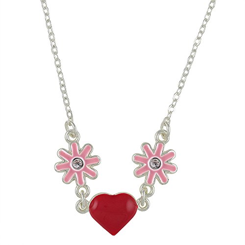 Ravel - Little Gems Reloj para niños de Cuarzo, Correa de plástico, Color Rosa