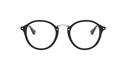 Ray-Ban 0rx 2447v 2000 49 Monturas de gafas, Shiny Black, Hombre