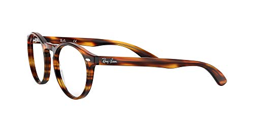 Ray-Ban 5283 Monturas de gafas, Striped Havana, 49 para Hombre