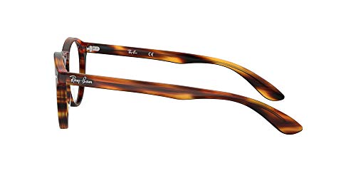 Ray-Ban 5283 Monturas de gafas, Striped Havana, 49 para Hombre