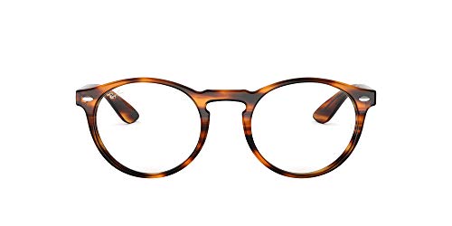 Ray-Ban 5283 Monturas de gafas, Striped Havana, 49 para Hombre