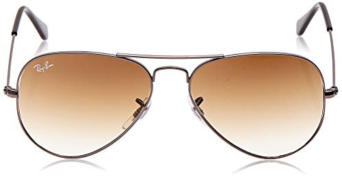 Ray-Ban Aviator RB 3025, Gafas de Sol Unisex, Plateado (004/51), 55 mm