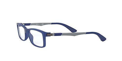 Ray-Ban JUNIOR 0RY1588 Monturas de gafas, Matte Blue, 47 Unisex