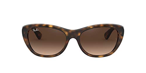 Ray-Ban Rb4227 Gafas de sol, Light Havana, 55 para Mujer
