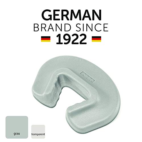 Reer 70061 - Tope para puertas (38 g), color gris