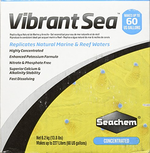 Seachem Sal para acuarios Vibrant Sea Reef Aquarium 6,2 kg/60gal