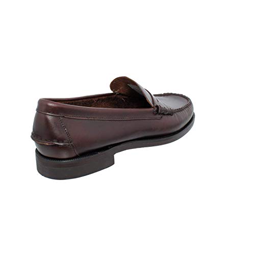 Sebago Classic Dan Waxy, Mocasines (Loafer) para Hombre, Marron (Dk Brown 901), 40 EU