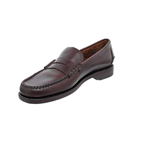 Sebago Classic Dan Waxy, Mocasines (Loafer) para Hombre, Marron (Dk Brown 901), 40 EU