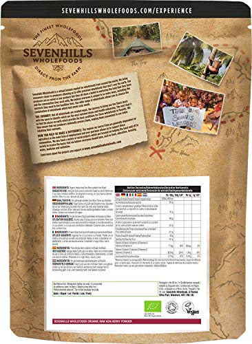 Sevenhills Wholefoods Baya De Açaí En Polvo Orgánico 500g