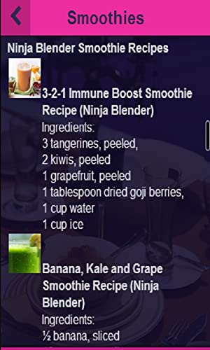 Smoothies