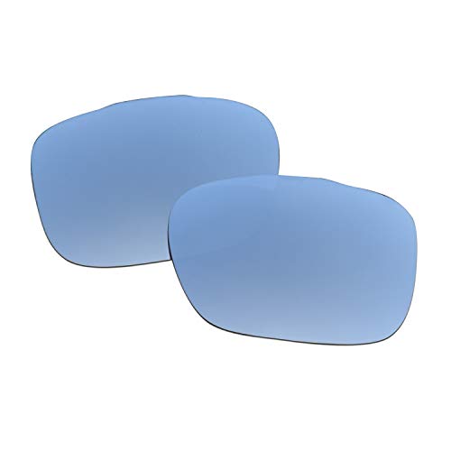 SOODASE Para Oakley TwoFace Gafas de sol Plata Lentes de repuesto polarizadas